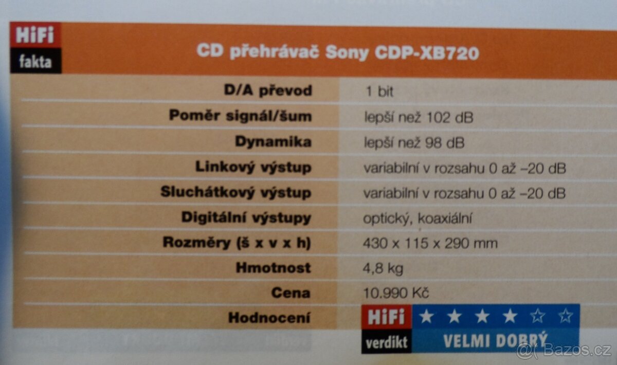 SONY CDP-XB720QS - 10