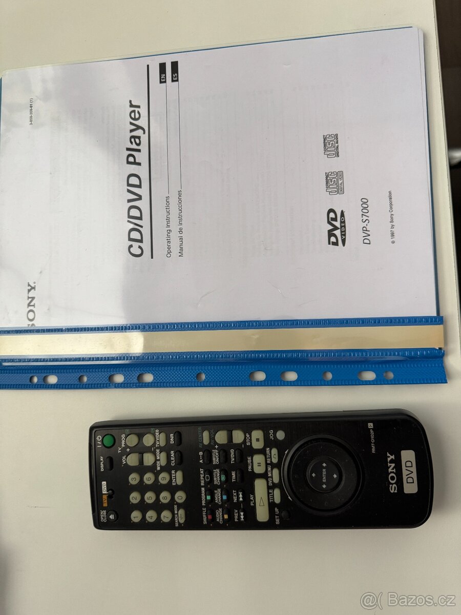 Predám CD, DVD prehrávač Sony DVP-S7000 - 10