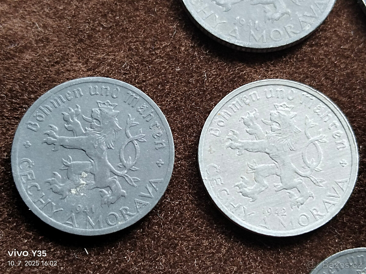 Mince Protektorát Čechy a Morava 1941-1944 - 10