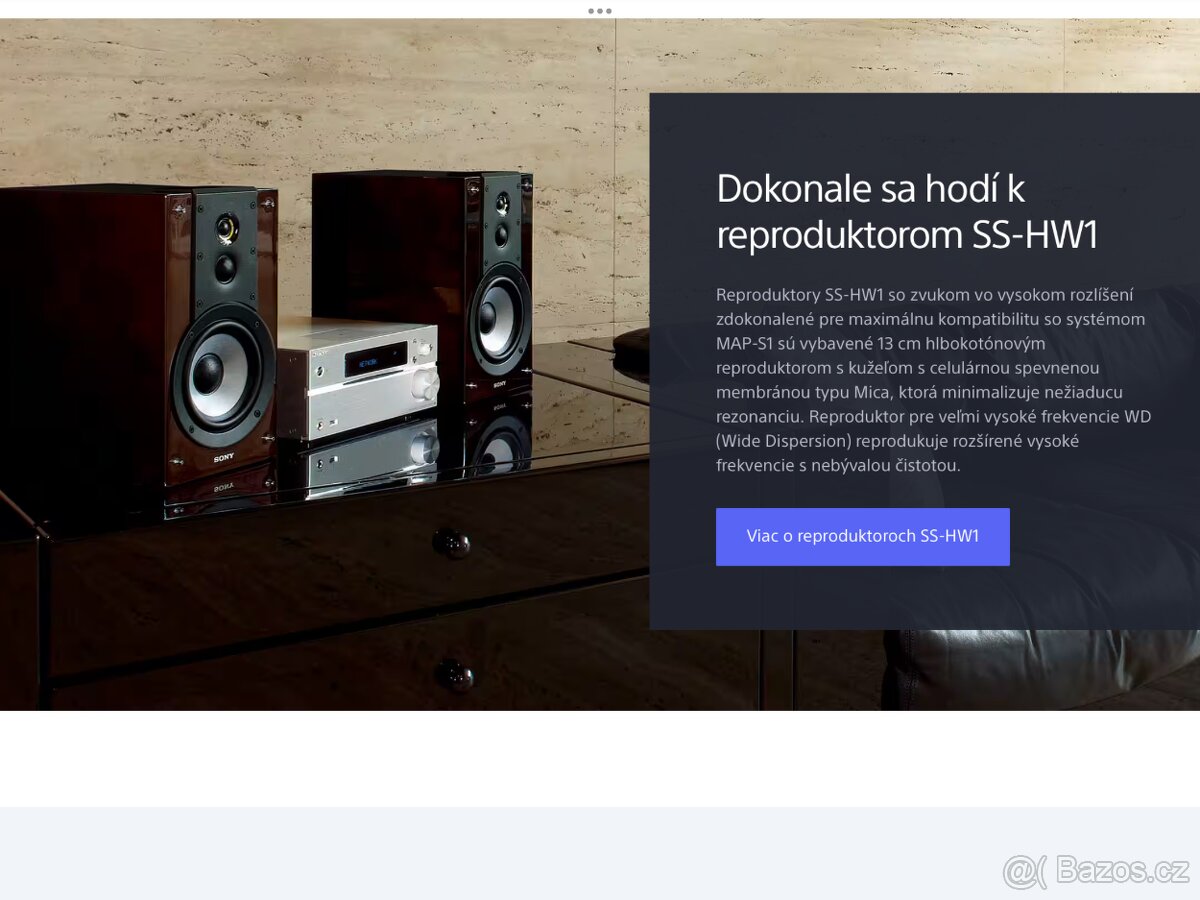 SONY MAP-S1 Hi-res audio system NOVÝ pův. cena 25 000,- - 10