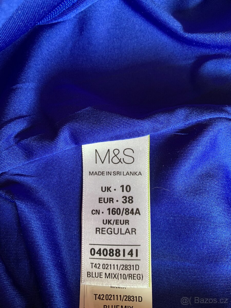 šaty zn. M&S - vel. 38 - nové - 10