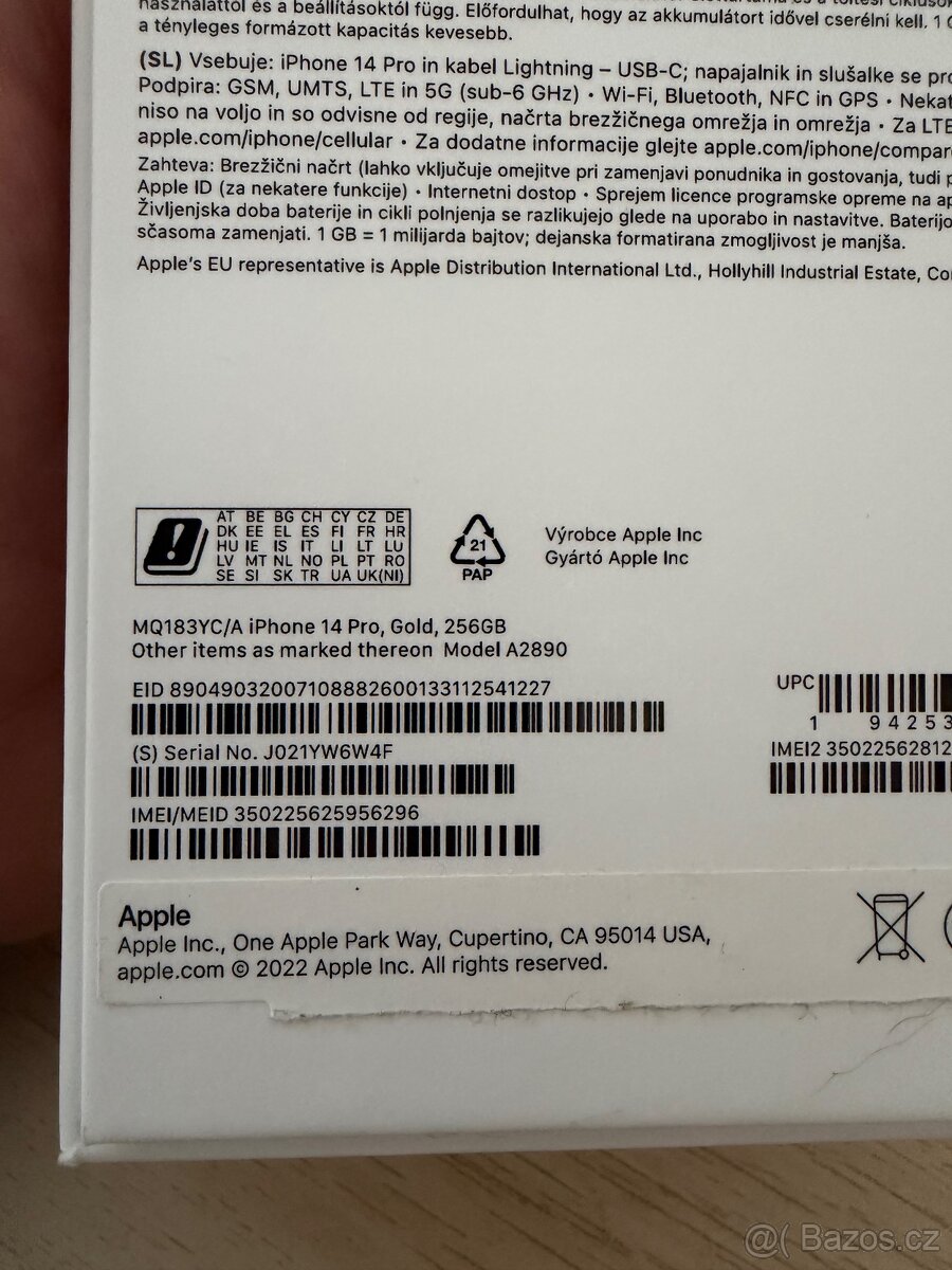 iPhone 14 Pro zlatý 256GB - 10