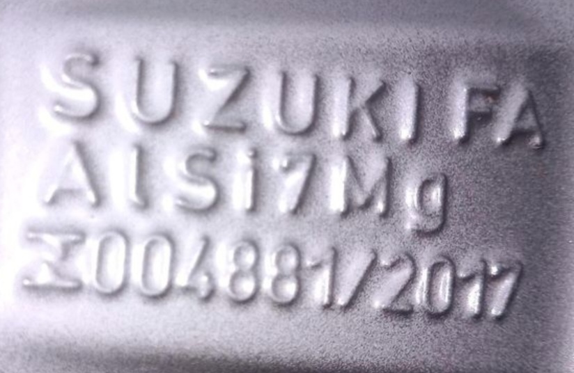 alu kola SUZUKI ●nové● - 10