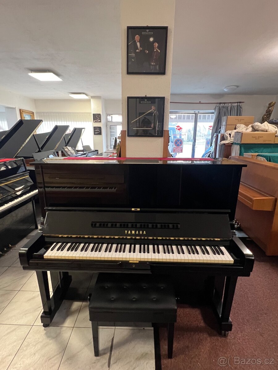 Yamaha U3 se zárukou 5 let, včetně židle, doprava zdarma. - 10
