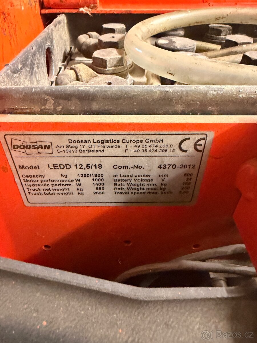 Vysokozdvižný vozík DOSSAN za 44.000Kč - 10