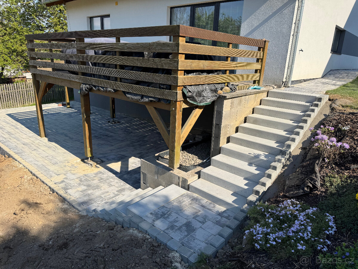 Výkopové práce, realizace zahrad - 10