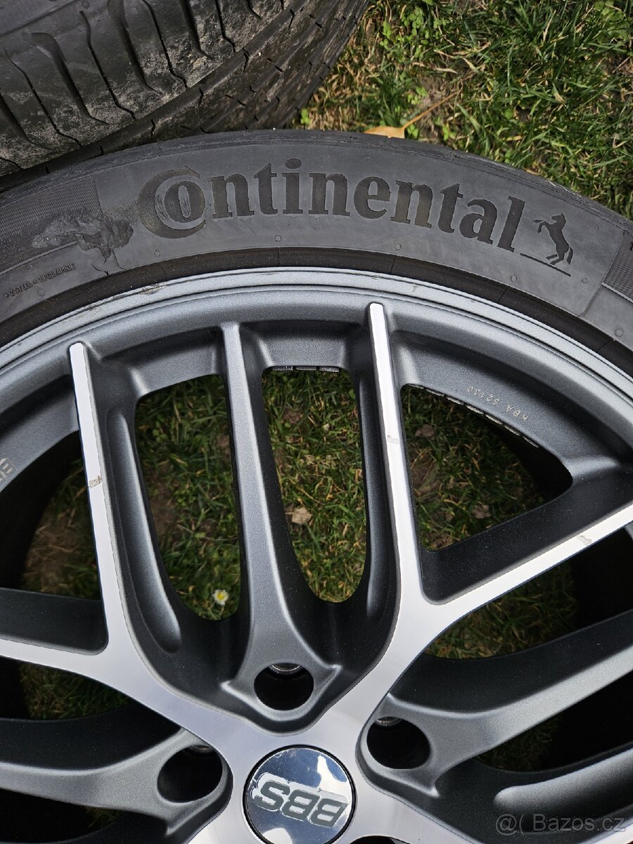 BBS CC-R R19 5x112 Graphite Diamondcut + TPMS - 10