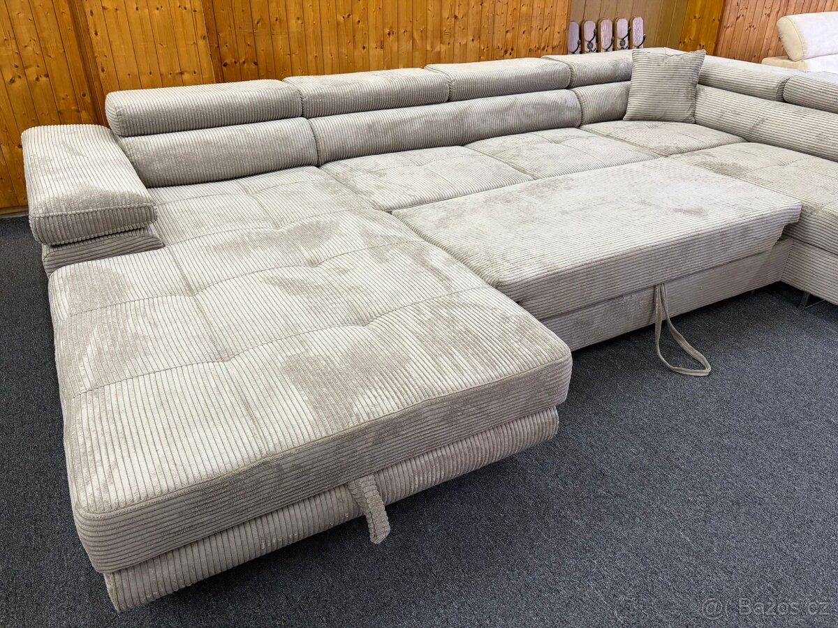 SEDACÍ SOUPRAVA TVARU - U - 10