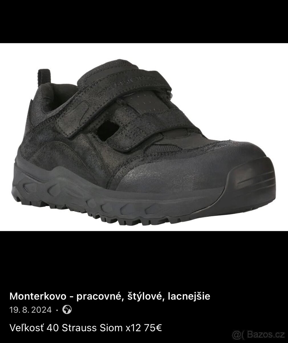 Pracovní boty MIX velikost 40 - 10