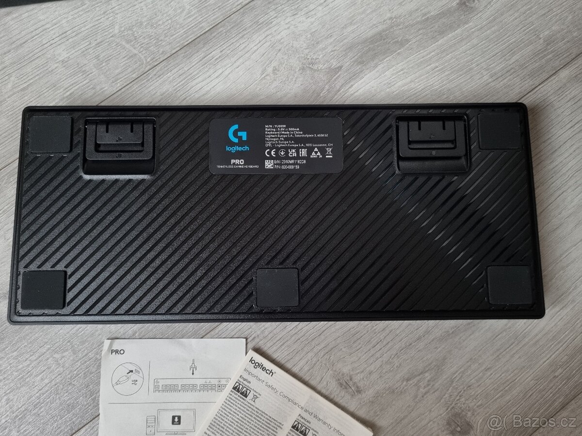 Mechanická klávesnice Logitech G PRO GX Blue - 10