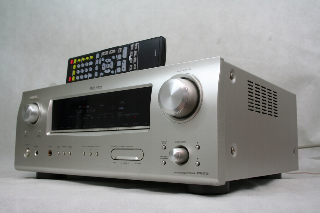 Denon AVR-1709 7.1x115W AV receiver HDMI, náv, kal.mic - 10