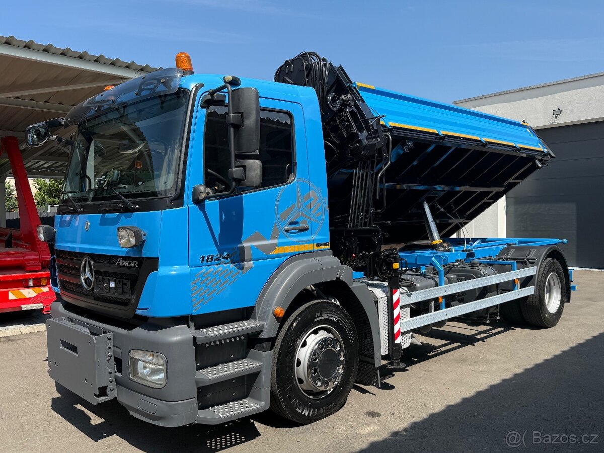 MERCEDES-BENZ AXOR 1824 SKLÁPĚČ S3 HYDRAULICKÁ RUKA BLUETEC5 - 10