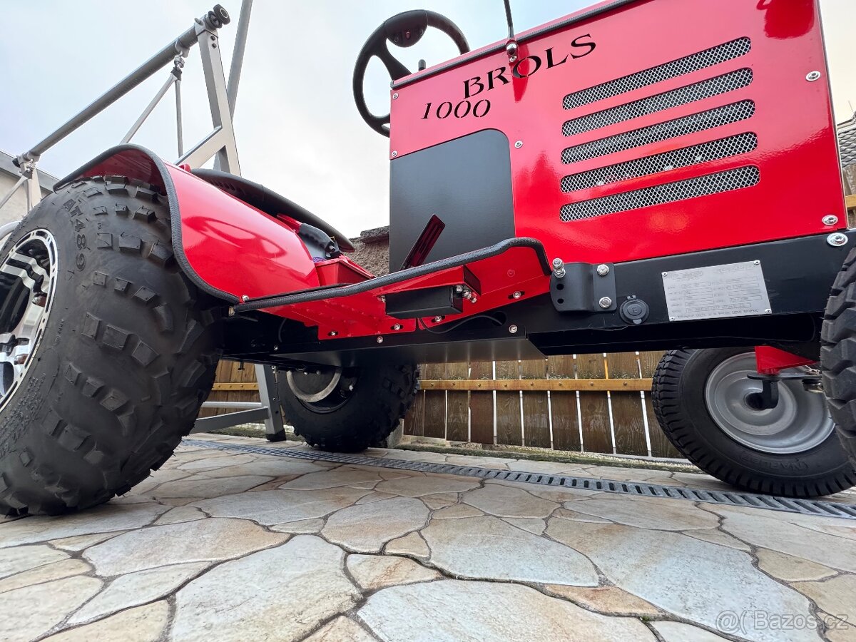 Elektrický traktor BROLS 1000 2KW, TOP STAV - 10