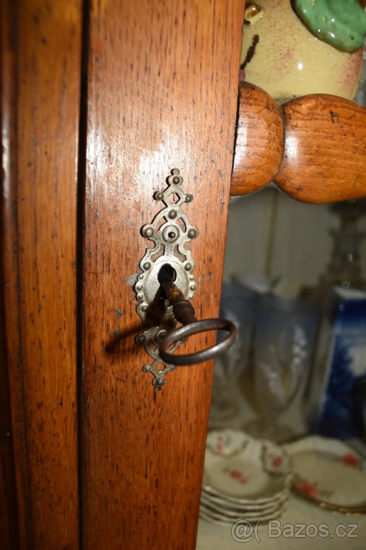 Starožitný skleník masivní dřevo - 10