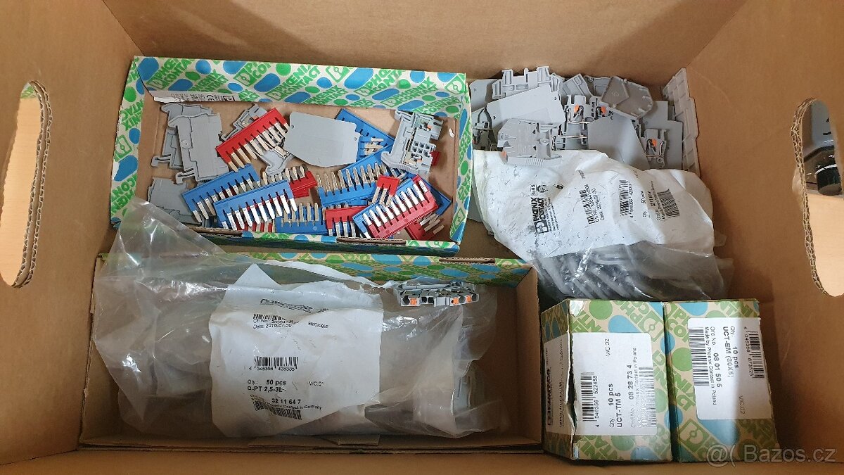 Mix svorek na DIN lištu do rozvaděču - 10