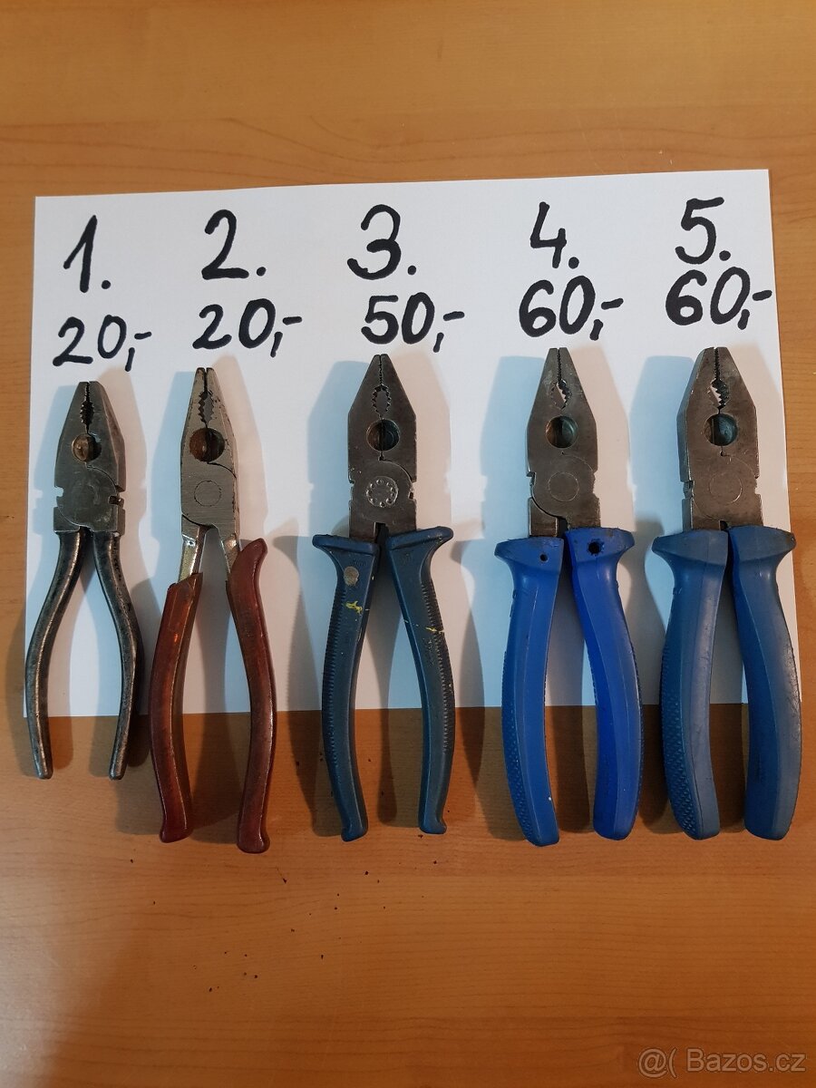 Kleště, nůžky - různé 15% SLEVA na všechny položky - 10