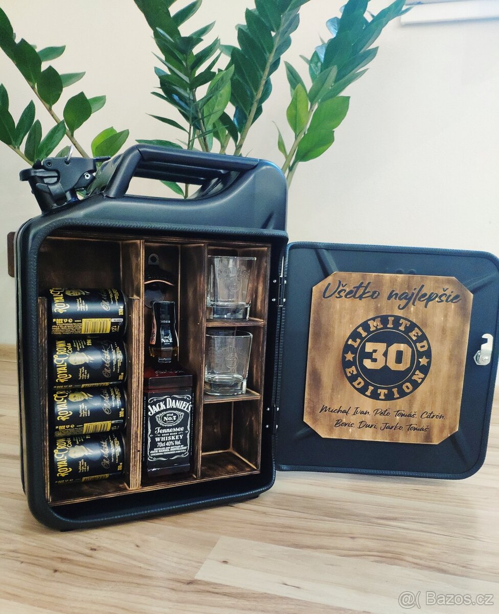 Kanister bar, dárková bandaska, minibar - 10