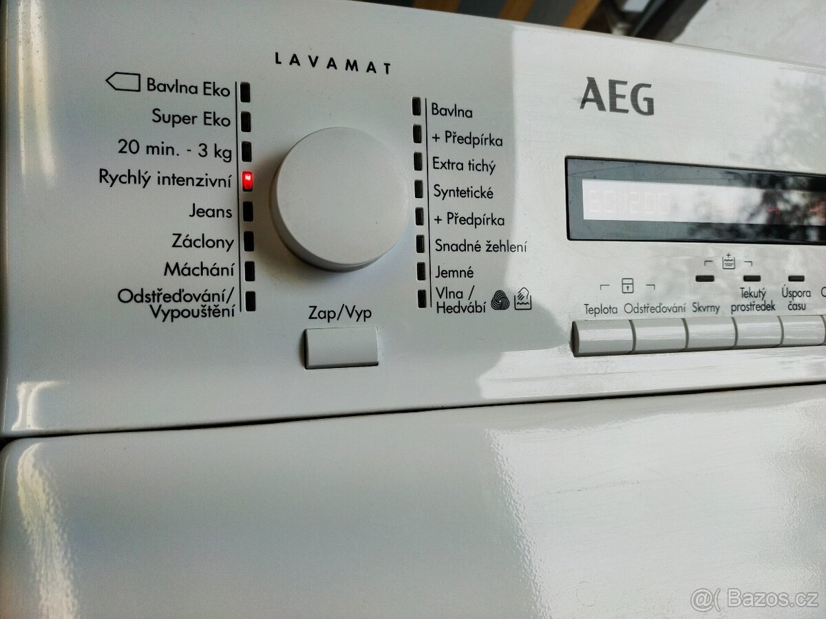 Prodám plně funkční digitální pračku značky AEG-6 kg-DOVEZU- - 10