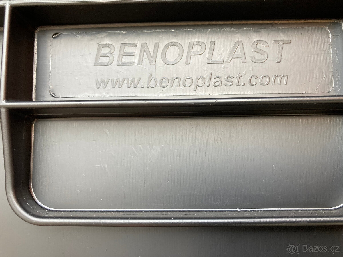 Ukládací box plastový, přepravka s víkem KLT 4622 za 200 kč - 10