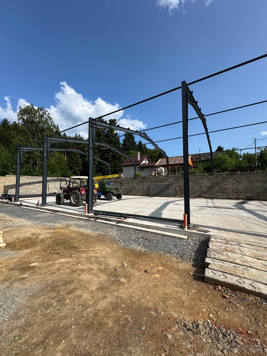 STARA CENA Hala 15x36m, kompletni konstrukce - 10