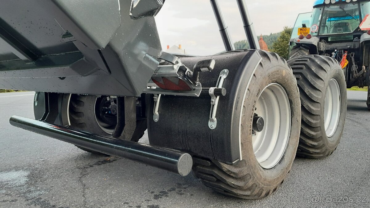 Traktorový návěs,Přívěs,Vlek za Traktor,Vlečka,Dumper 16t - 10