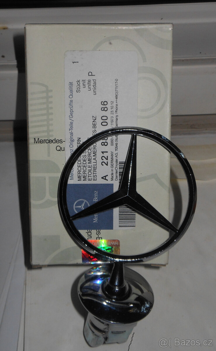 Mercedes - znak přední - 10