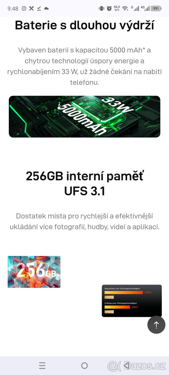 Nubia Focus Pro 5G 20GB/256GB - 10