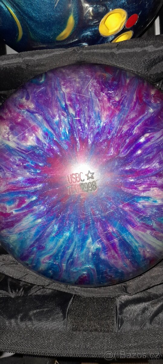 Bowlingové koule 2x s přenosnou taška na kolečkách - 10