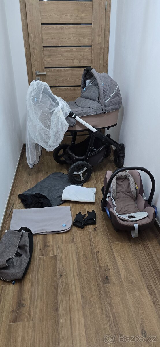 Kočárek Husky winter edition - 10