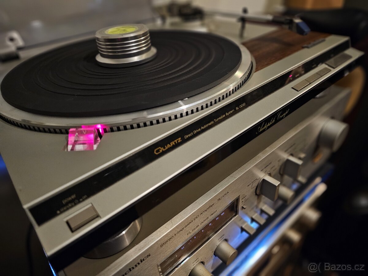 gramofon Technics QUARTZ DIRECT DRIVE s garancí stavu - 10