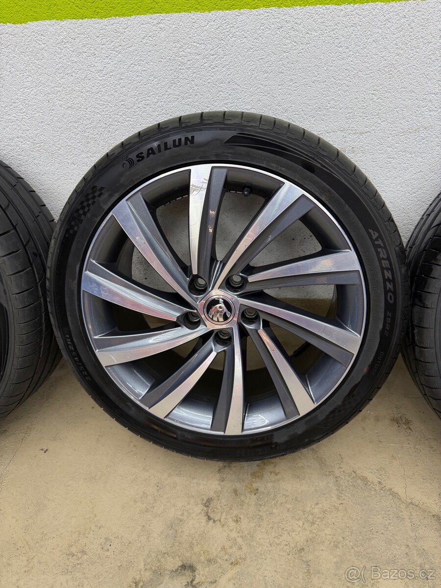 Prodám alu kola +letní pneu - 10