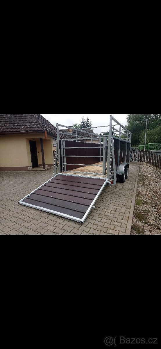 Přepravník zvířat traktorový PZT 1.8t, 2.5t, 3.5t - 10
