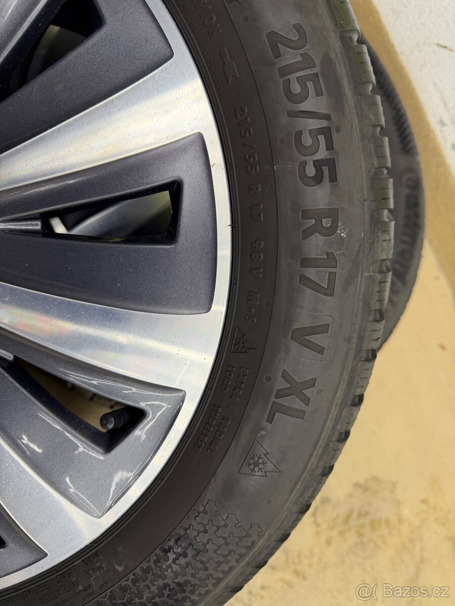 Prodám zimní pneu +alu - 10