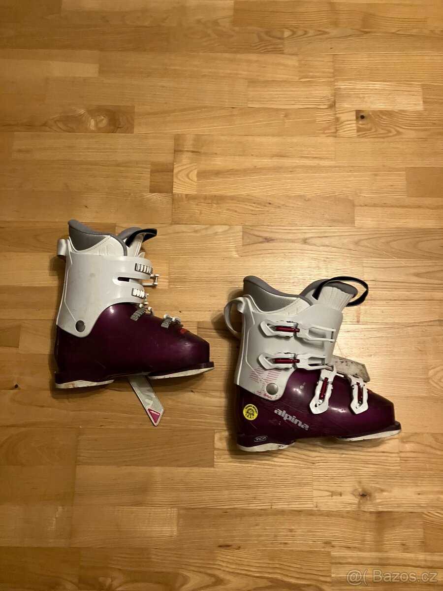 Dětský lyžařský set - lyže, hůlky, boty - 10