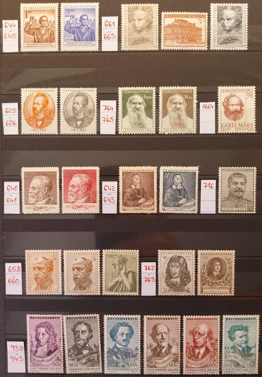 Známky ČSR – 3 - 10