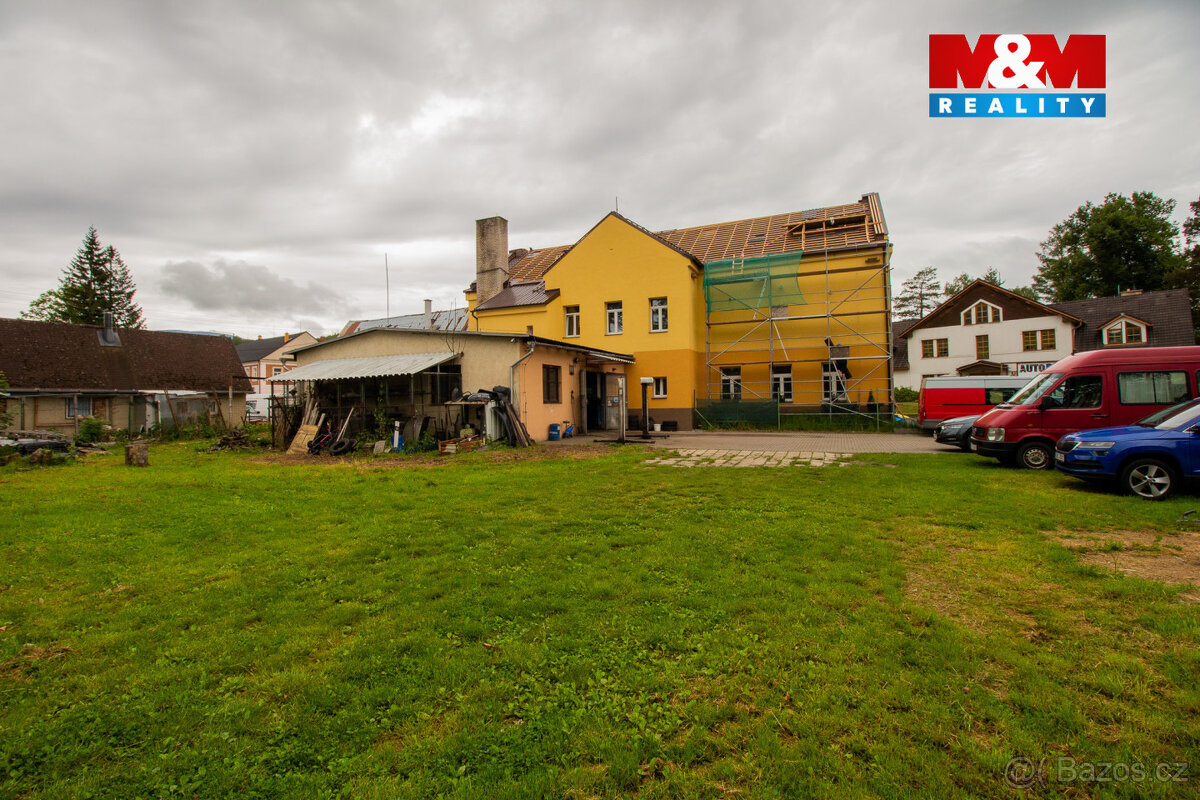 Prodej autoservisu, 1244 m2, Jeseník, ul. Šumperská - 10
