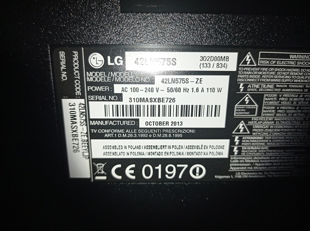 LED TV Smart LG 42LN575S - 10