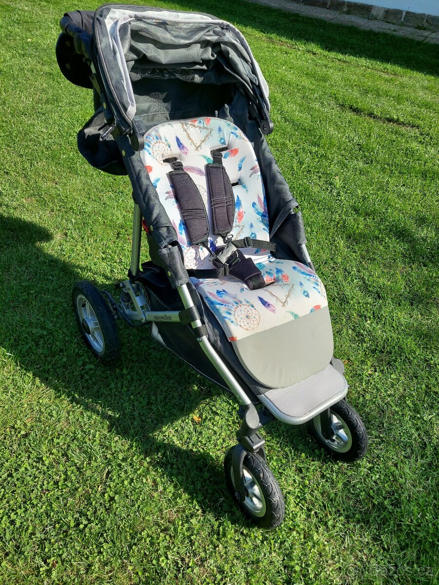 Kočárek Easywalker QTRO - Silver Platinum - 10