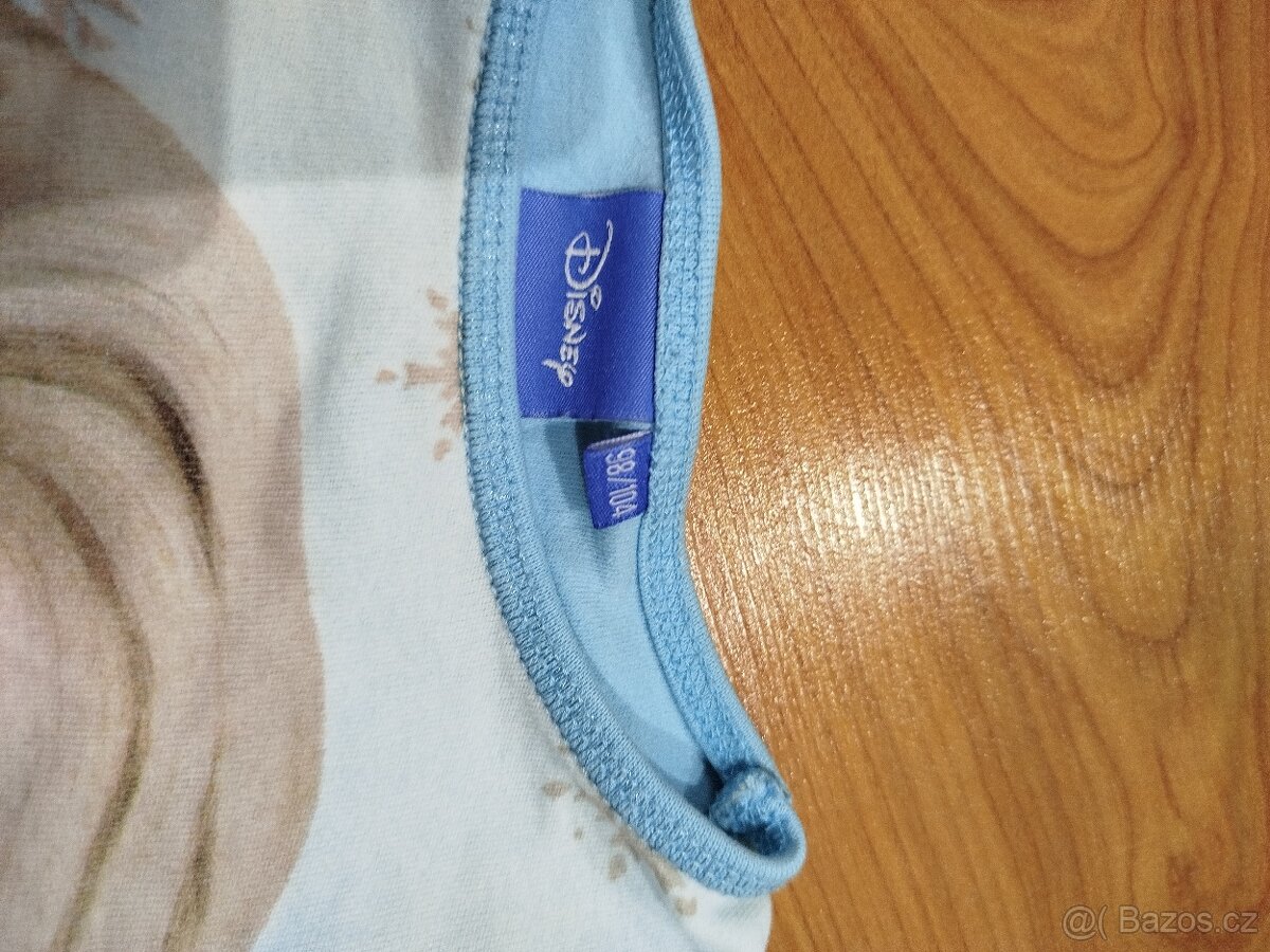 3x dívčí trička s dlouhým rukávem vel 98/104 - 10