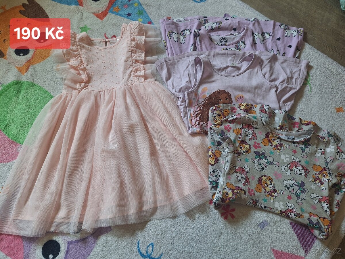Sada oblečení pro dívku vel. 122-128 - 10