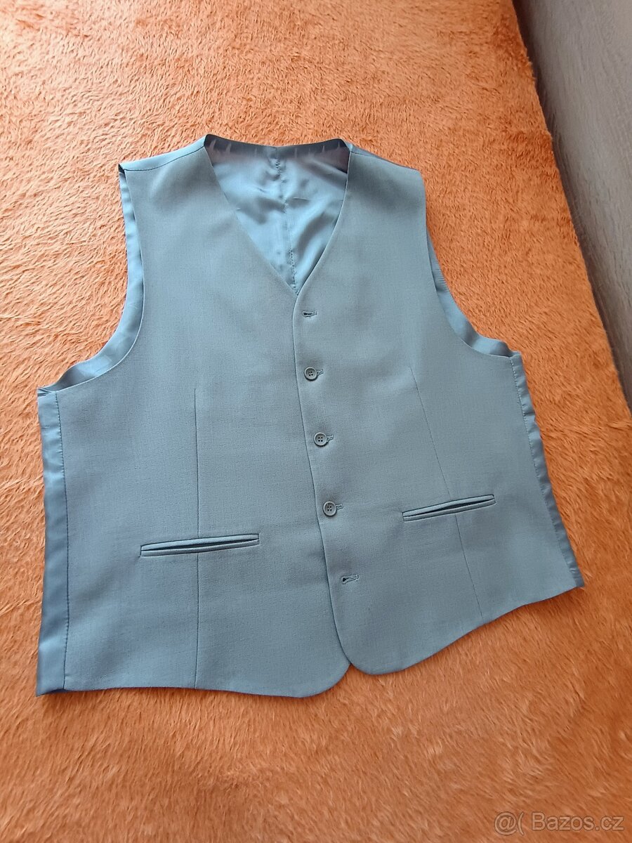 Pánský oblek s vestou. - 10