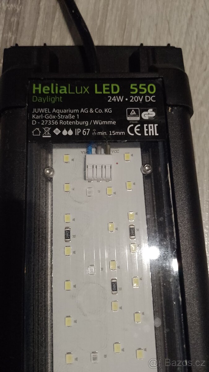 Akvárium 70l, světlo Juwel, filtr Eheim - 10