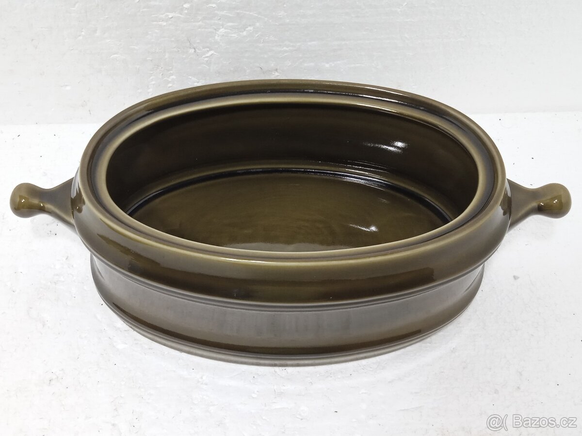 Porcelánový pekáč s víkem Bavaria Oliva - 10