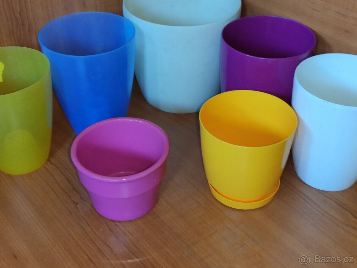 Retro květináče, misky, konve - 10