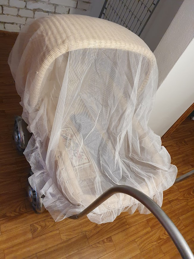 Starožitný kočárek košatina, Liberta - 10