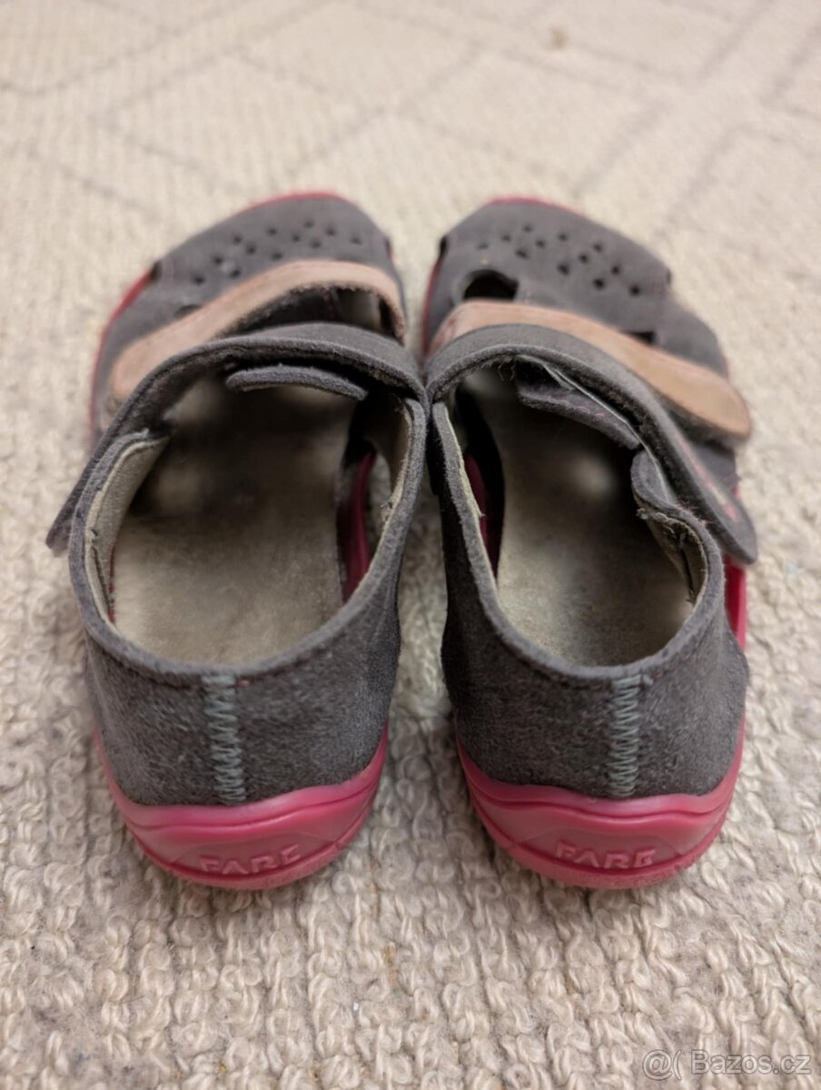 Dětské kožené bare foot boty značky FARE, vel. 29 - 10