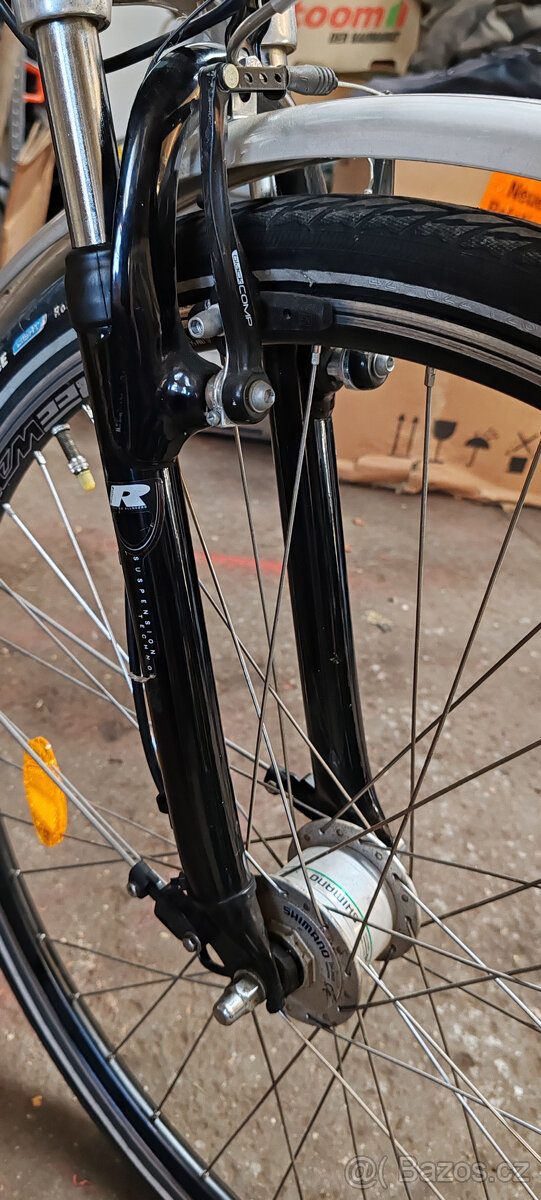 Zánovní městské kolo RIXE 28" hliníkový rám - 10