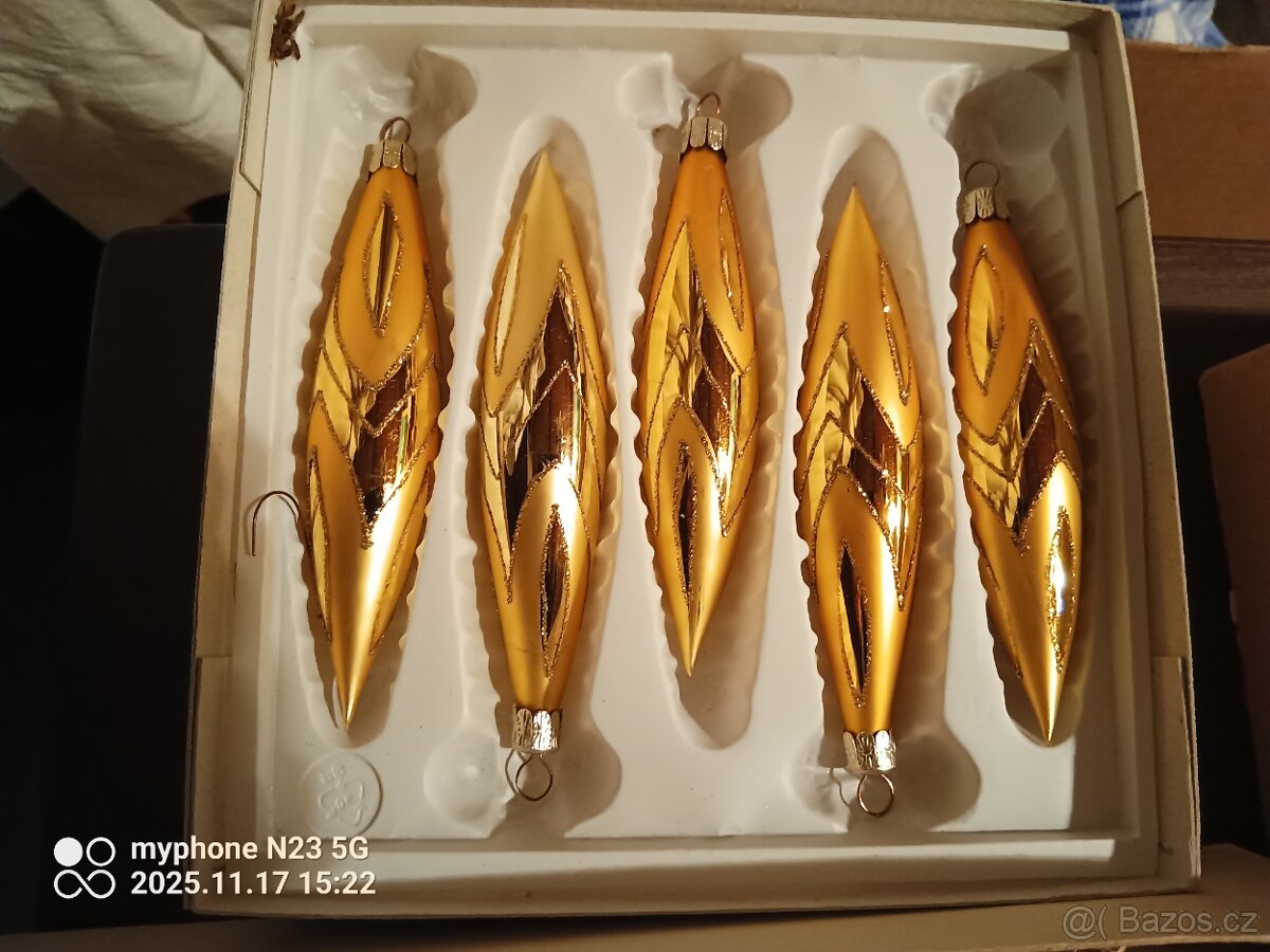 Retro vánoční ozdoby a osvetleni - 10