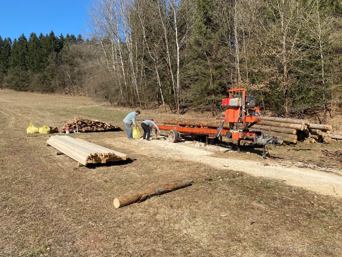 Mobilni katr pojizdna pila pořez dreva pořez kulatiny - 10