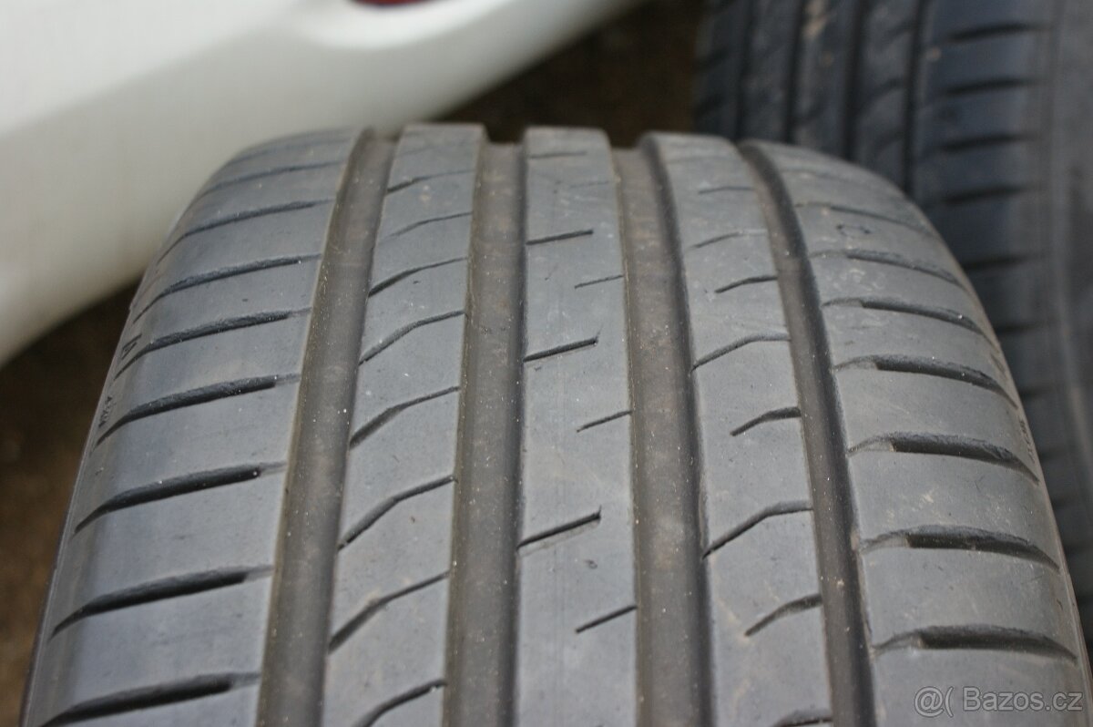 R17 alu kola BMW 5x120 dvourozměr pěkné a letní pneu - 10